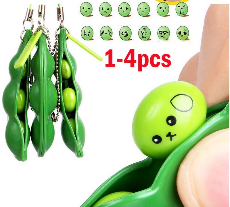 edamame keychain